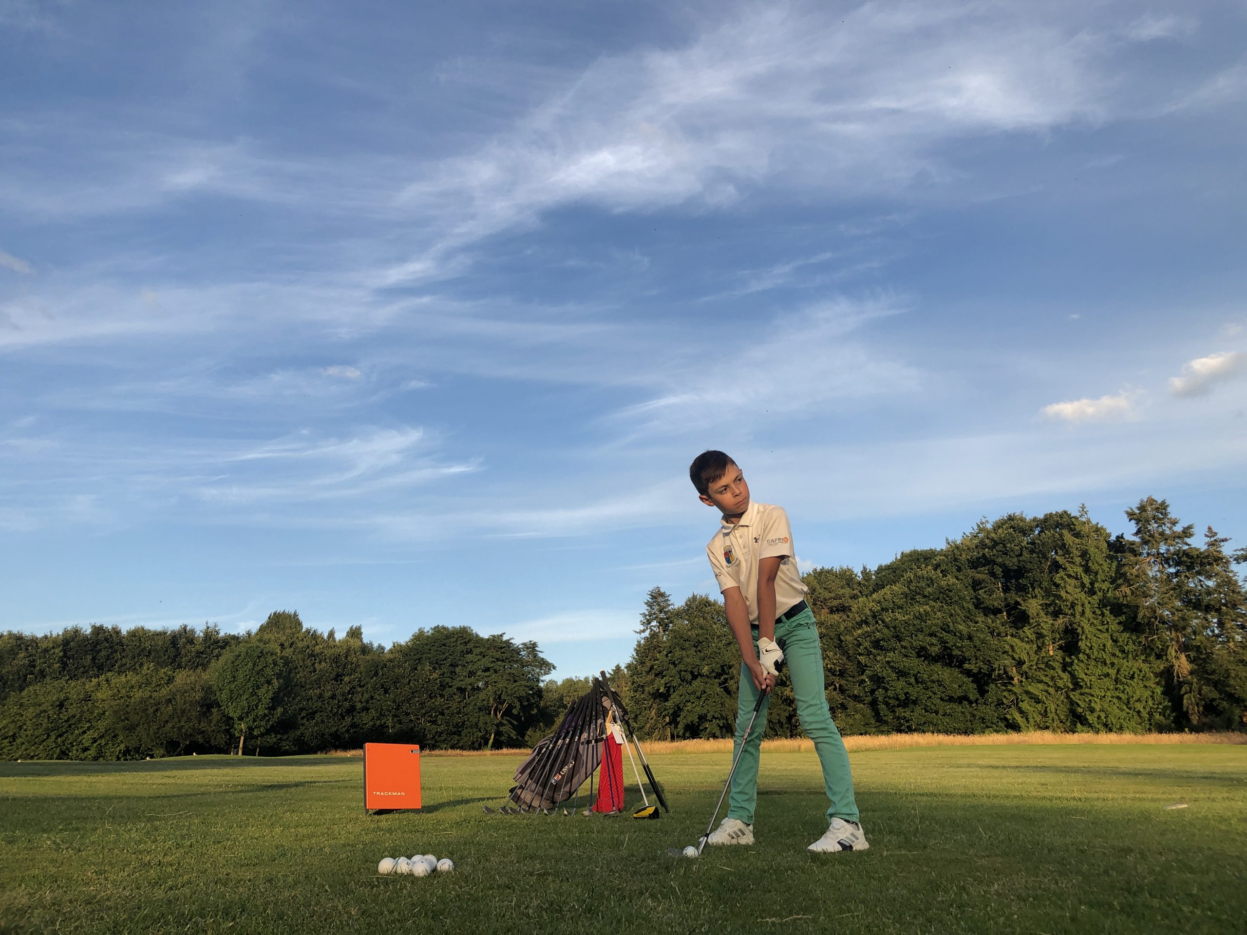 Vignette enseignement étalonnage des clubs au trackman 4